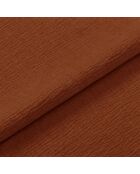 2 Chaises Milo en Velours texturé terracotta - 56.5x53x80 cm