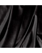 2 Chaises Luca en Velours noires - 60x56x79 cm