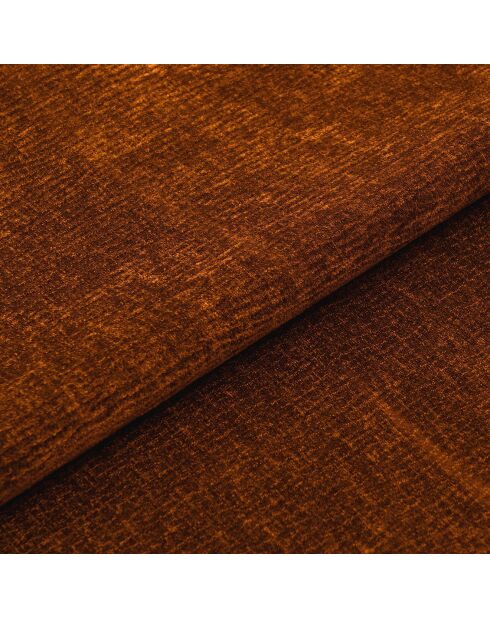 2 Chaises Luca en Velours texturé terracotta - 60x56x79 cm
