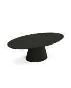 Table basse Alva noire - 120x60x40 cm