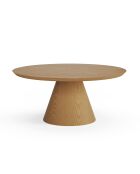 Table basse Tara chêne clair - 80x40 cm