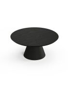 Table basse Tara noire - 80x40 cm