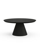 Table basse Tara noire - 80x40 cm