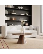 Table basse Tara noyer - 80x40 cm