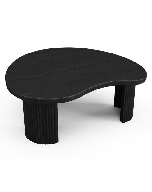 Table basse Alinn noire - 85x77x30 cm
