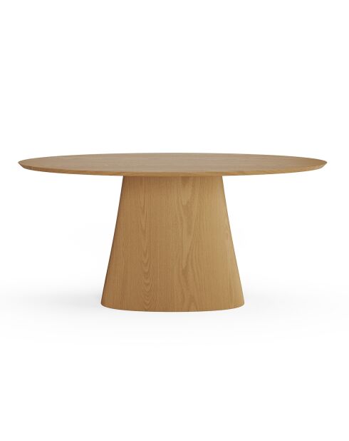 Table à manger Alva chêne clair - 160x90x76 cm