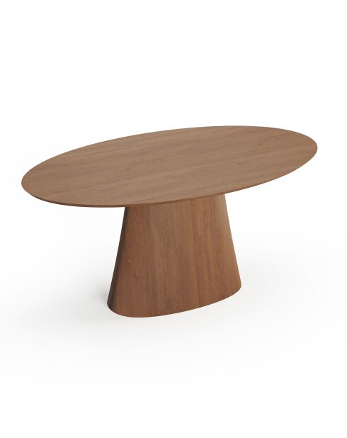 Table à manger Alva  noyer - 160x90x76 cm