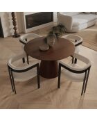 Tara notenhouten eettafel - 120x75,5 cm