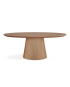 Table à manger Alvi noyer - 200x110x76 cm