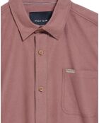 Chemise Cambridge bordeaux