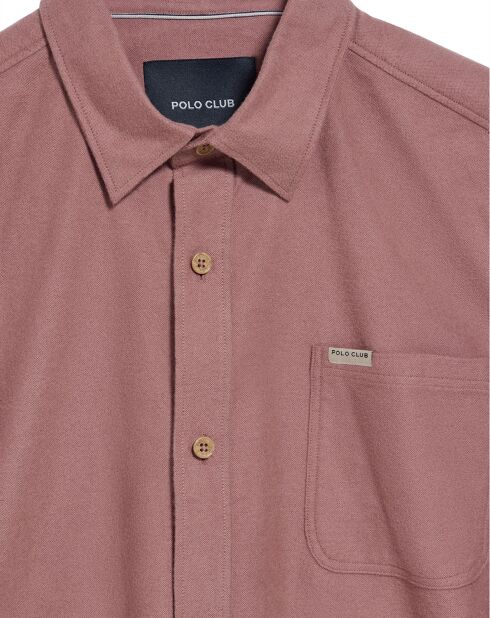 Chemise Cambridge bordeaux