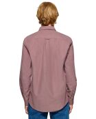 Chemise Cambridge bordeaux