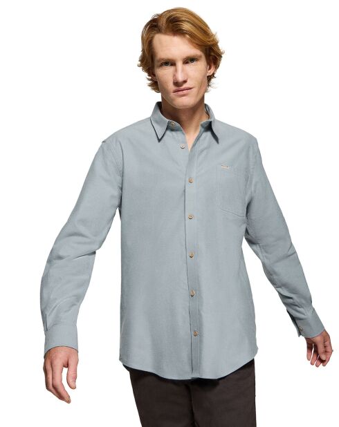 Chemise Cambridge verte