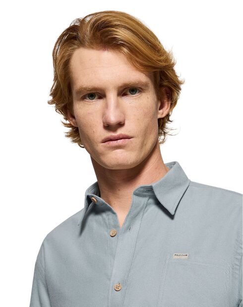Chemise Cambridge verte