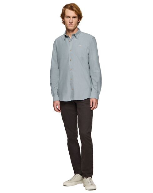 Chemise Cambridge verte