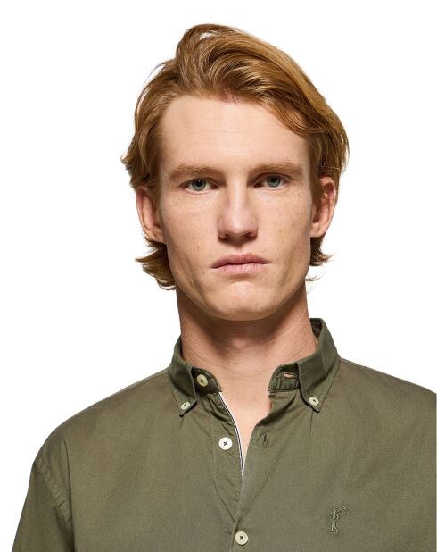 Chemise Princeton kaki