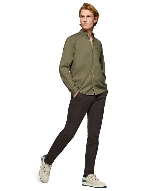 Chemise Princeton kaki