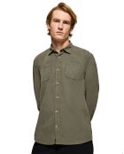 Chemise Massachusetts kaki