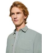 Chemise Massachusetts verte