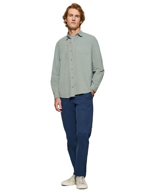Chemise Massachusetts verte
