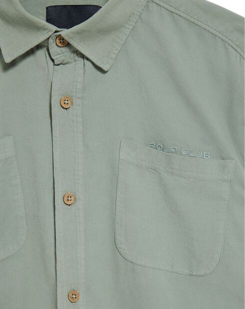 Chemise Massachusetts verte