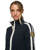 Cardigan Nautic Patch marine