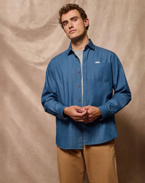 Chemise Label Pc  denim