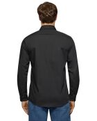 Chemise Rigby Go Slim Poplin noire