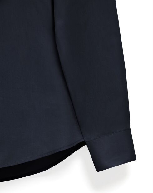 Chemise Block Pc Slim Poplin marine