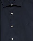 Chemise Block Pc Slim Poplin marine
