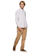 Chemise Block Pc Regular Oxford Stripes marron