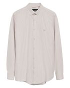 Chemise Block Pc Regular Oxford Stripes marron