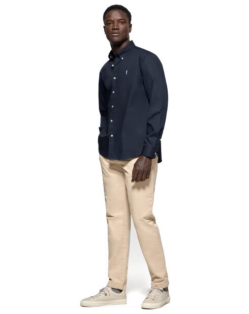 Chemise Rigby Go Regular Poplin marine