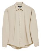 Chemise Block Pc Loose Twill beige