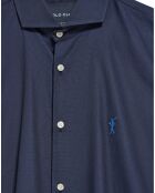 Chemise Cornell marine