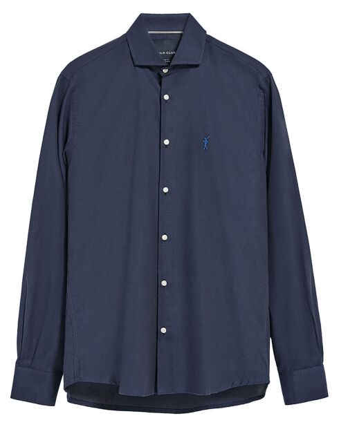 Chemise Cornell marine