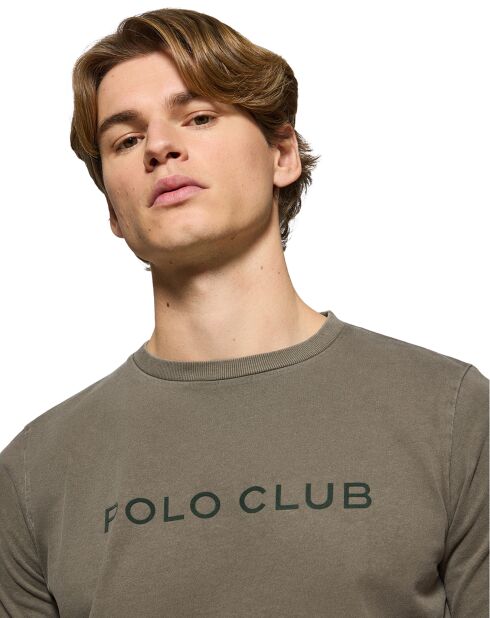 T-Shirt Apolo vert militaire