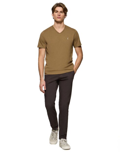 T-Shirt Rigby Go marron