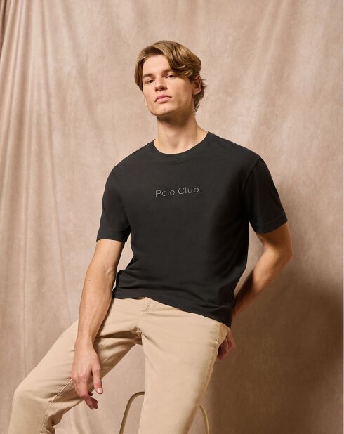 T-Shirt Saul Minimal Combo Rubber Im noir