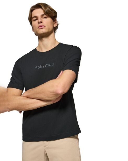 T-Shirt Saul Minimal Combo Rubber Im noir
