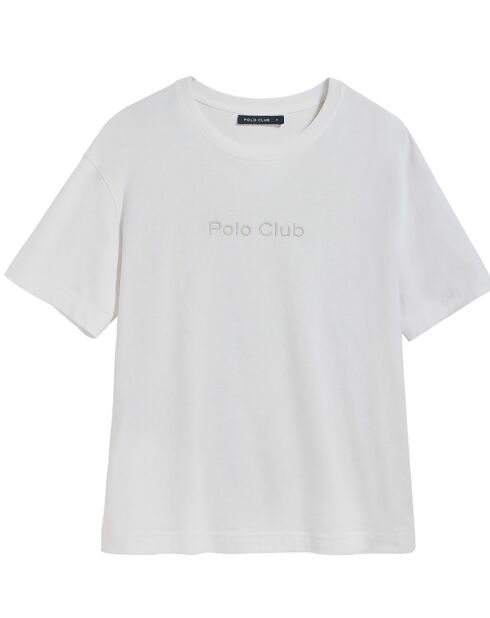 T-Shirt Saul Minimal Combo Rubber Im blanc