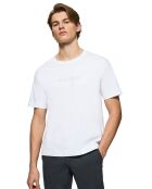 T-Shirt Saul Minimal Combo Rubber Im blanc
