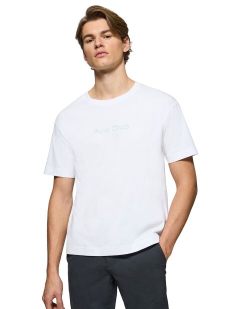 T-Shirt Saul Minimal Combo Rubber Im blanc