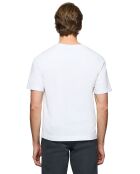 T-Shirt Saul Minimal Combo Rubber Im blanc