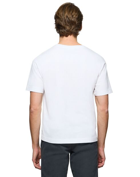 T-Shirt Saul Minimal Combo Rubber Im blanc