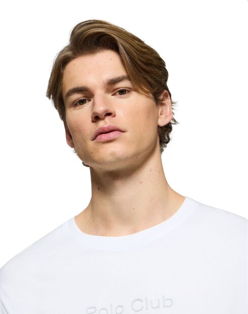 T-Shirt Saul Minimal Combo Rubber Im blanc