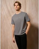 T-Shirt Saul Minimal Combo Rubber Im asphalte