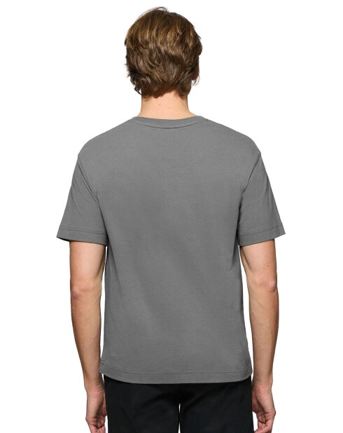 T-Shirt Saul Minimal Combo Rubber Im asphalte