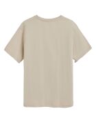 T-Shirt Saul Minimal Combo Rubber Im beige