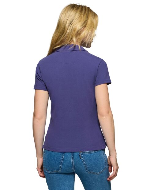 Polo Pedraza Block Rubber W bleu océan